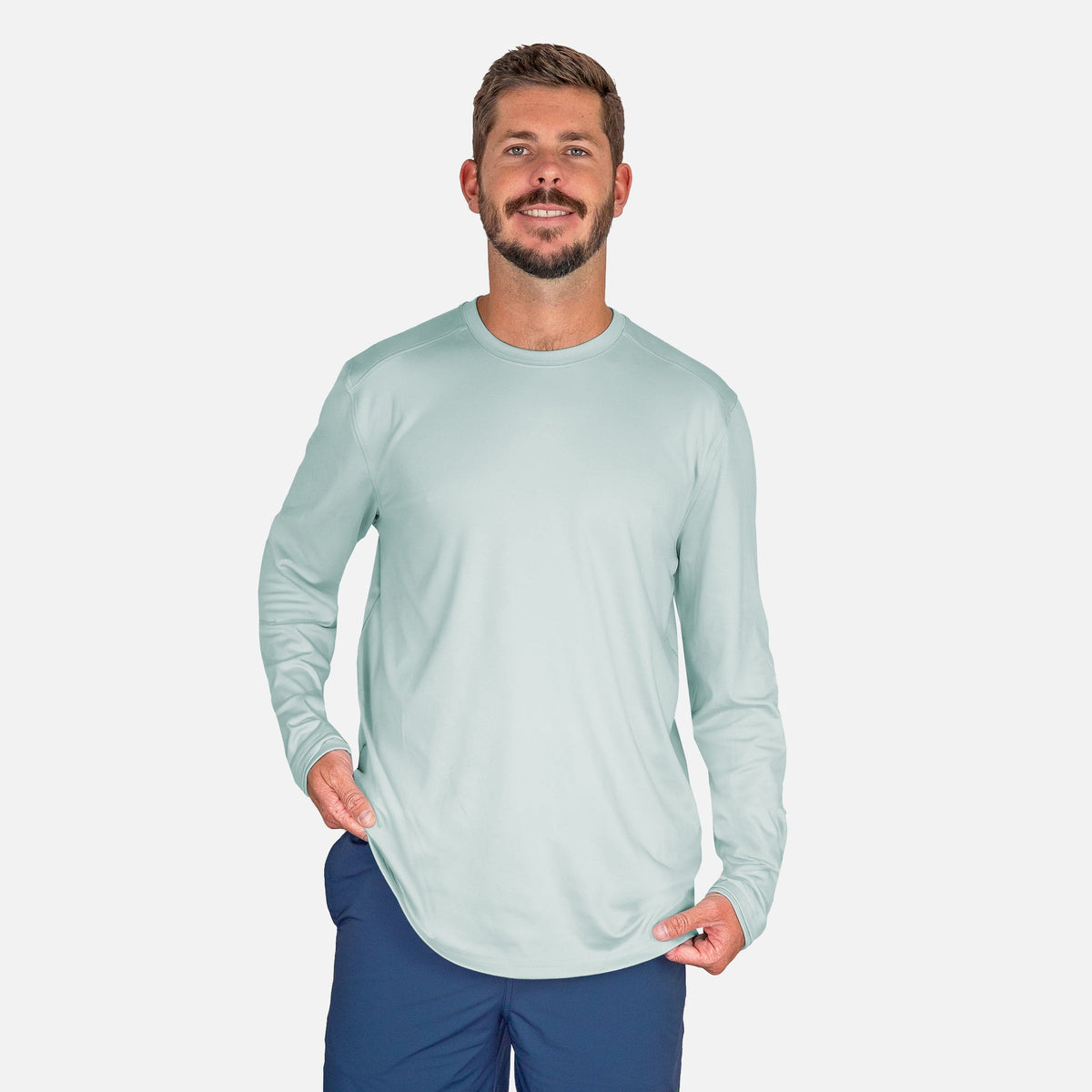 Vapor Apparel Sun Protection Men's Midweight Long Sleeve Shirt